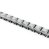 Tennis Bracelet - Asscher Schliff